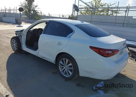 2018 Infiniti Q50 2.0T Pure z USA, uszkodzony, nr VIN JN1CV7APXJM400065
